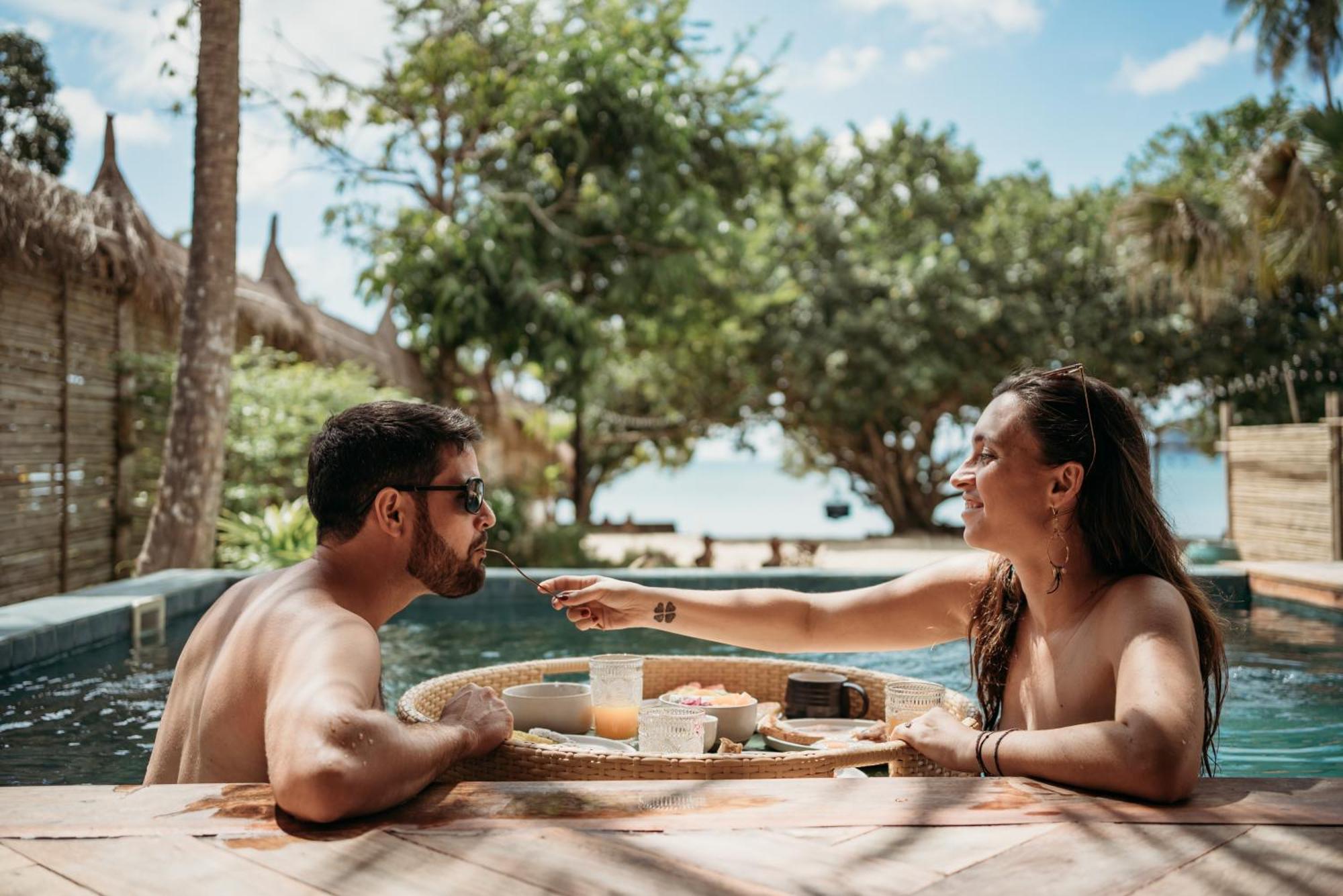 Aloe Ecological Beach & Jungle Villas 班奥南矛 外观 照片